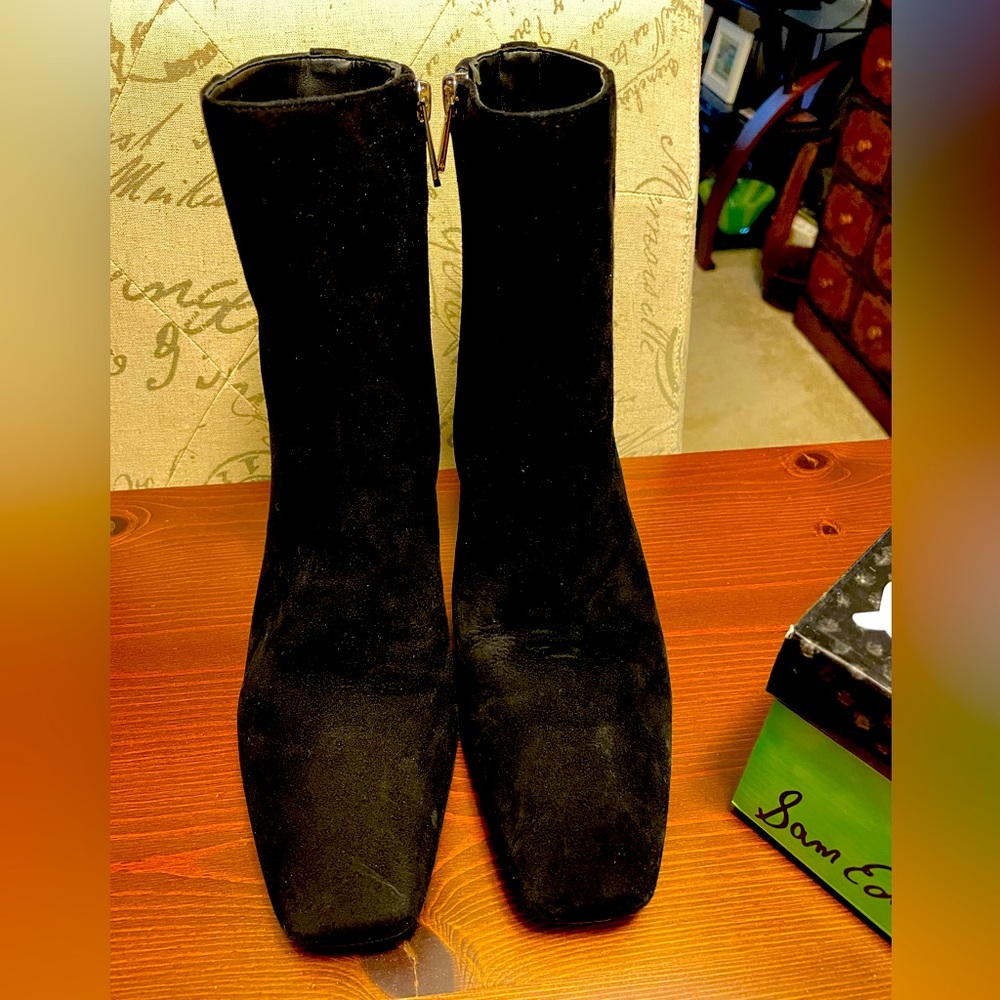 Sam Edelman Lizzo suede booties. Like new!